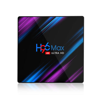 Android 9.0 Tv Box 4k Media Player H96 Max 3318 Rockchip Rk3318